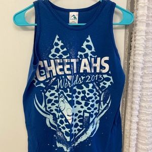 Cheer athletics tank top
